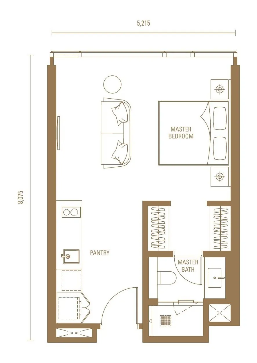 S1 Suite floor plan